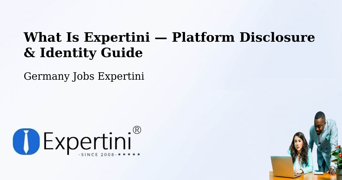What Is Expertini — Platform Disclosure & Identity Guide – Cavertitz